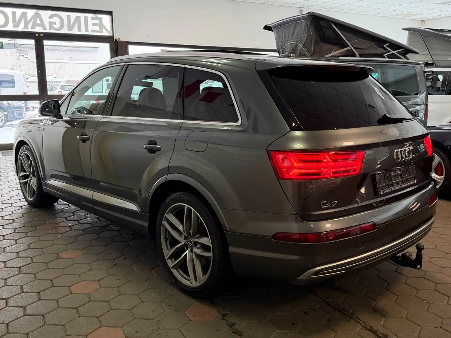 Audi Q7 3.0 TDI e-tron quattro*S-LINE*ACC*PANO*LUFT* Gris - 2