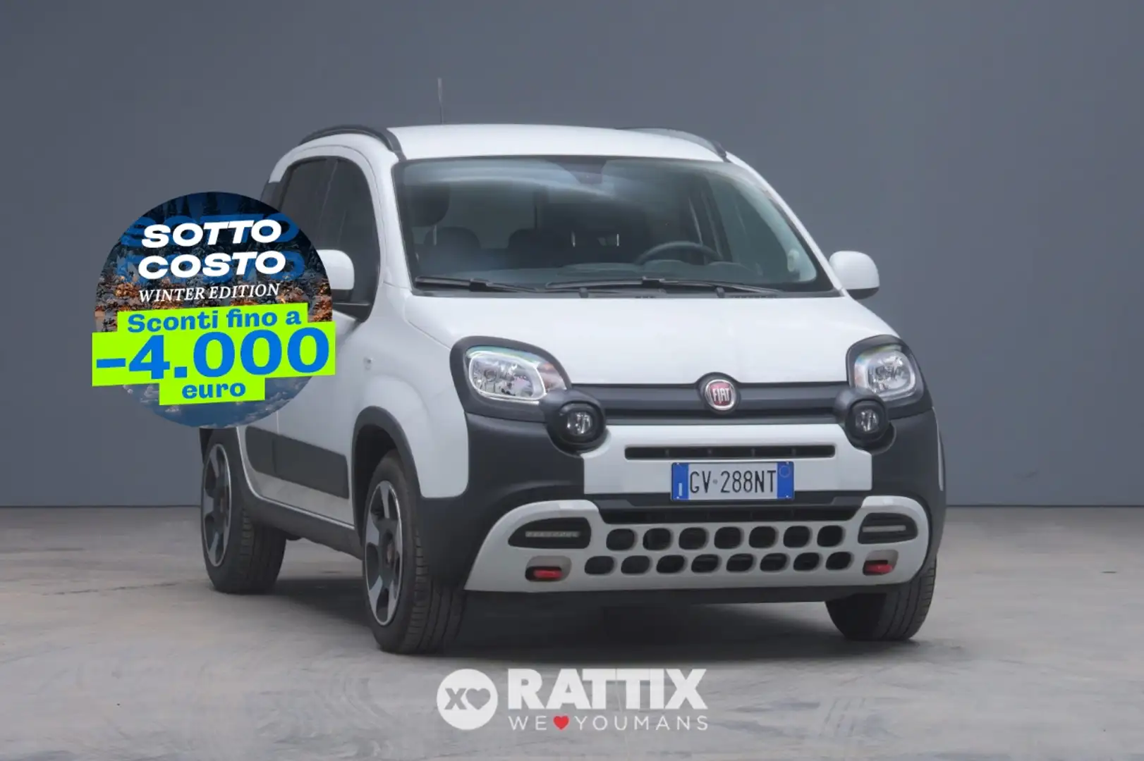 Fiat Panda 1.0 Firefly Hybrid 70CV Cross 5p.ti Bianco - 1