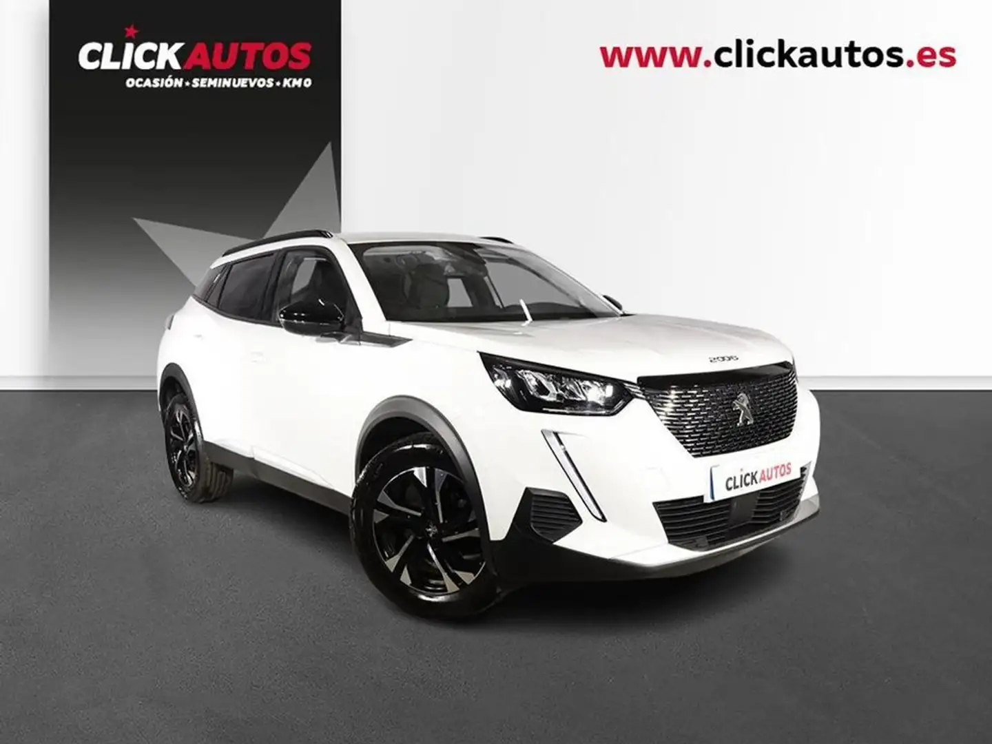 Peugeot 2008 1.2 PureTech S&S Allure Pack 100 Blanc - 2