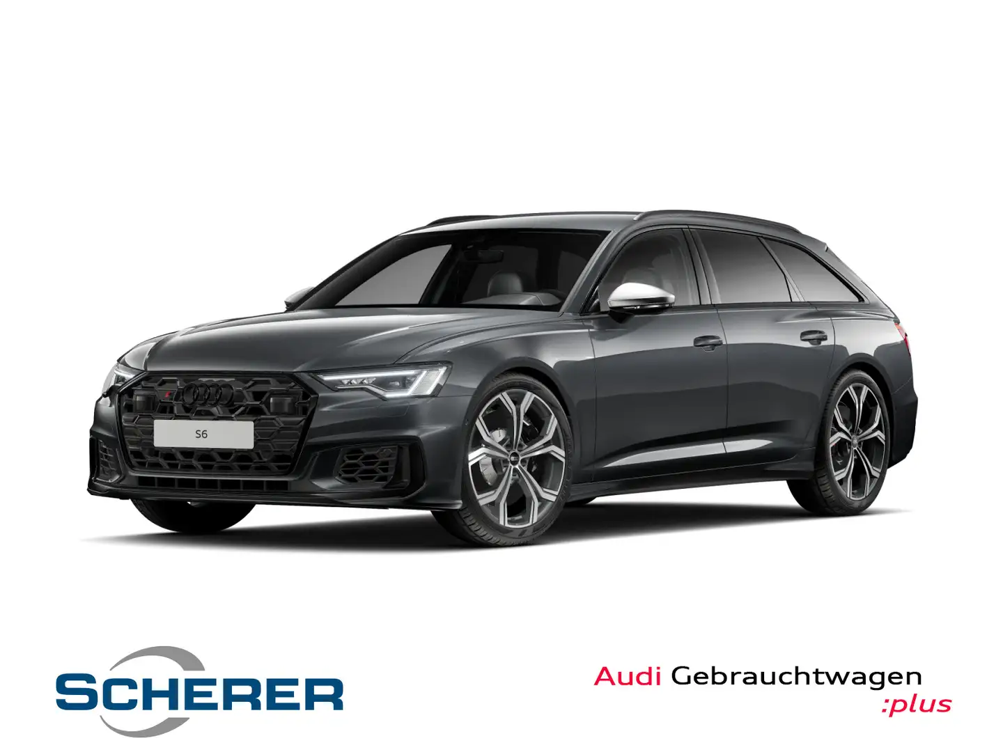 Audi S6 TDI tiptron. B&O MAT-LED RFK ACC NAVI Grau - 1