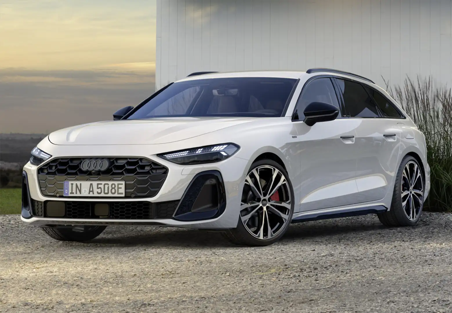 Audi A5 Avant e-hybrid Black line quattro S tronic 270kW Gris - 1