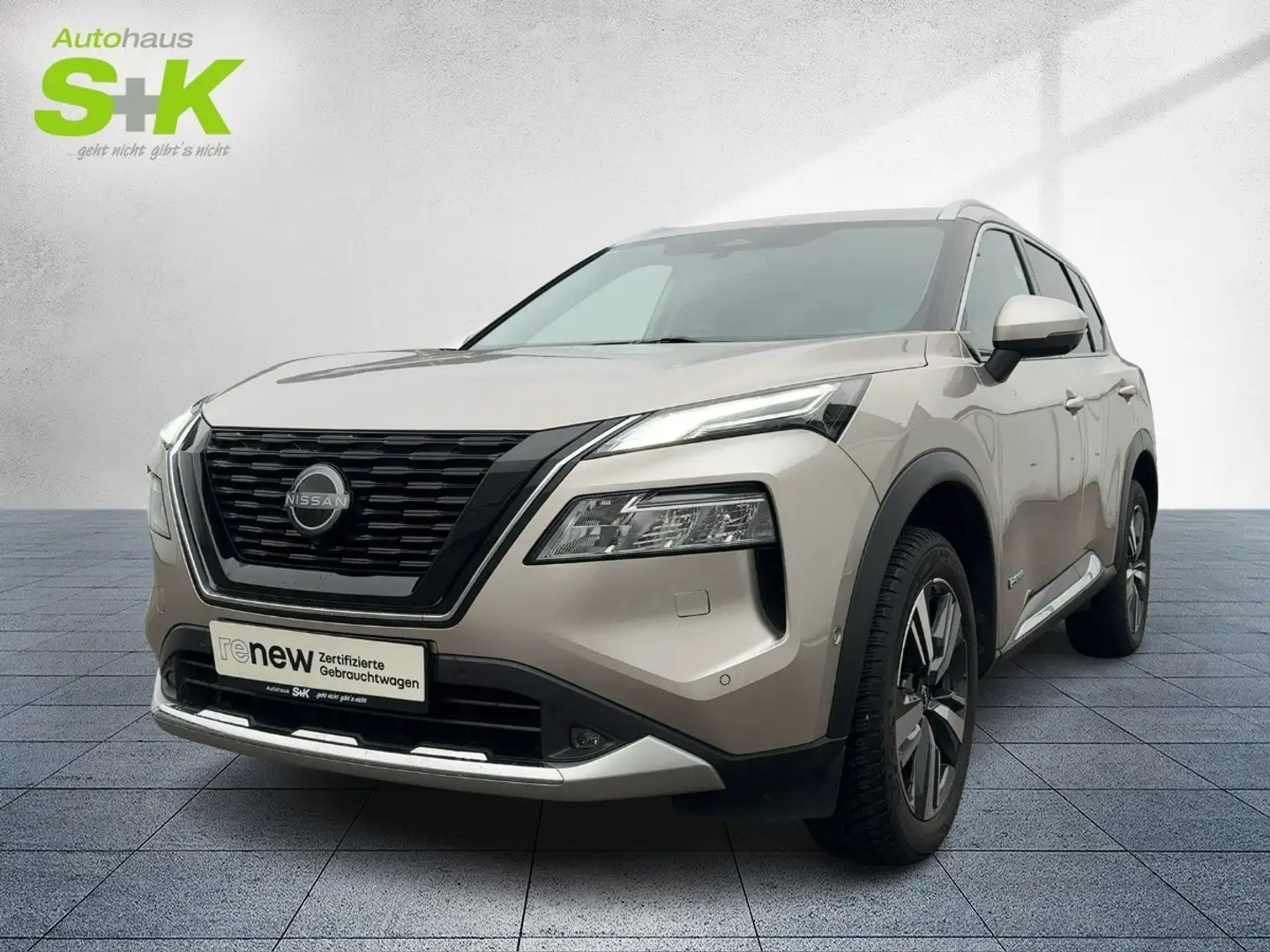 Nissan X-Trail 1.5e-Power Tekna e-4ORCE*AHK 1,8t.+ACC+Sitzheiz Beige - 1