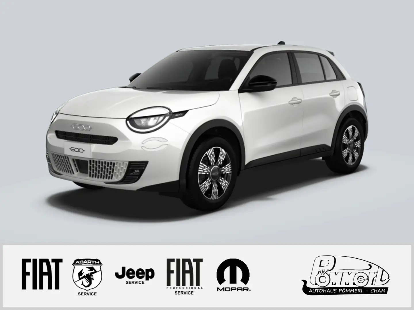 Fiat 600 Hybrid ICON 145 DCT Blanc - 1