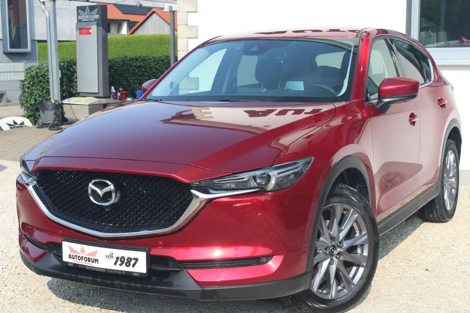 Mazda CX-5 Sports-Line AWD~360Cam~Navi~LED~DAB~Bose~ Rood - 1