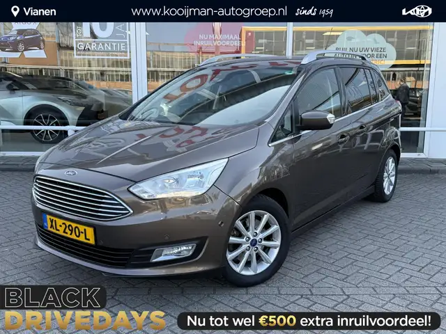 Ford Grand C-Max 1.0 Titanium 7p. Zeer zuinige auto, met veel optie