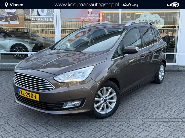 Ford Grand C-Max 1.0 Titanium 7p. Zeer zuinige auto, met veel optie