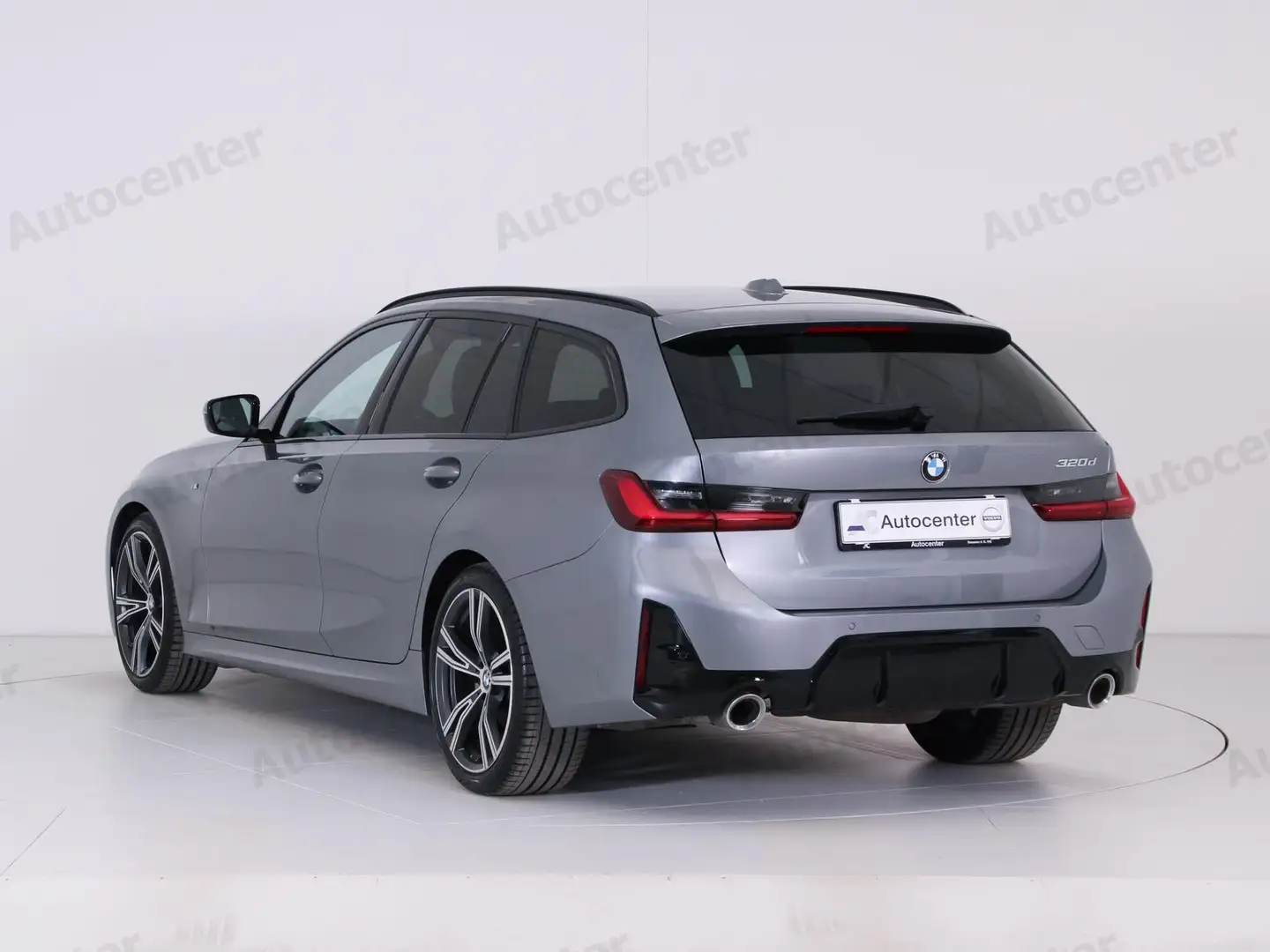 BMW 320 320d Touring mhev 48V MSport auto Grigio - 2