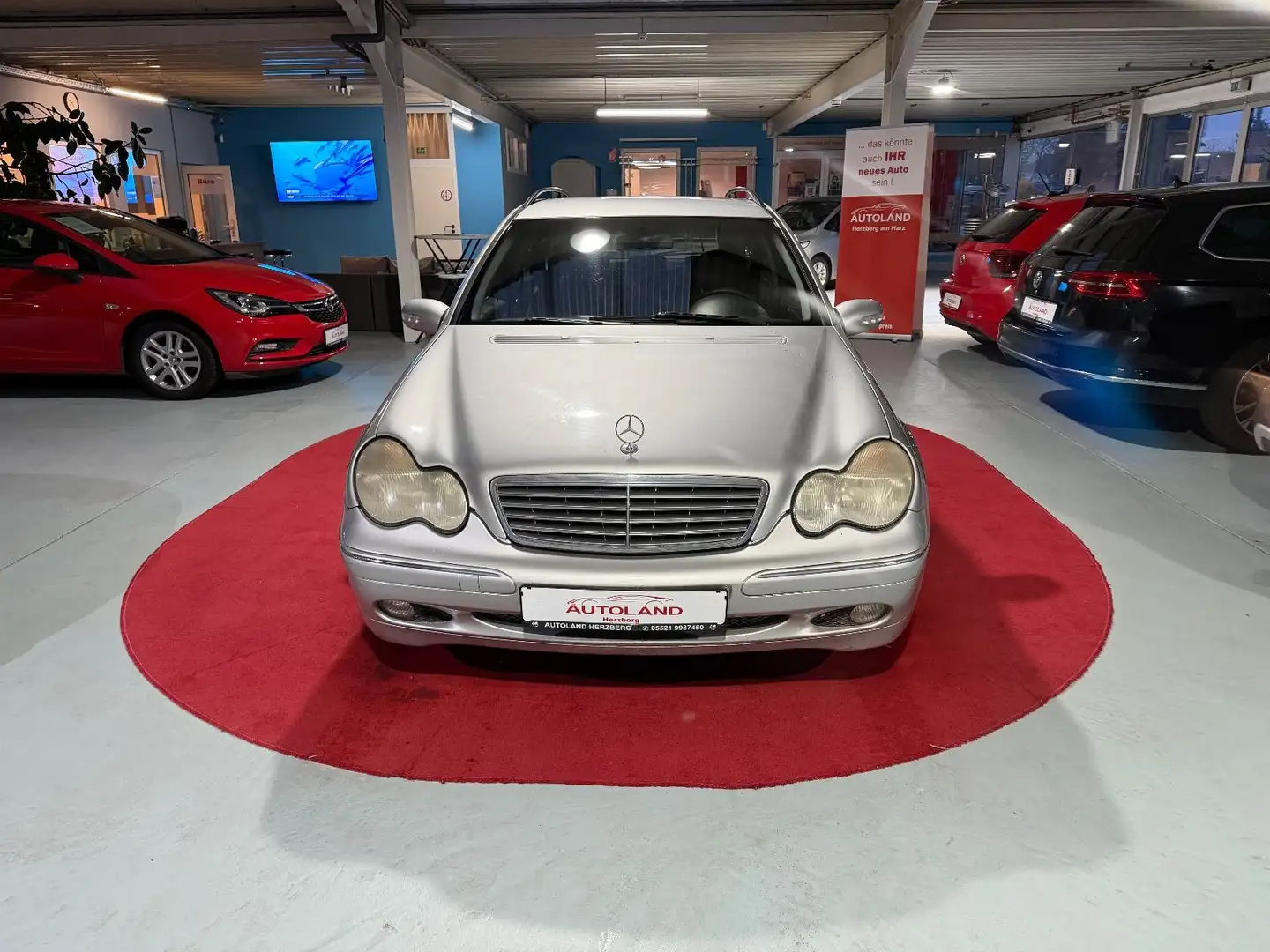 Mercedes-Benz C 200 T Kompressor Elegance Automatik TEMP AHK Silber - 2