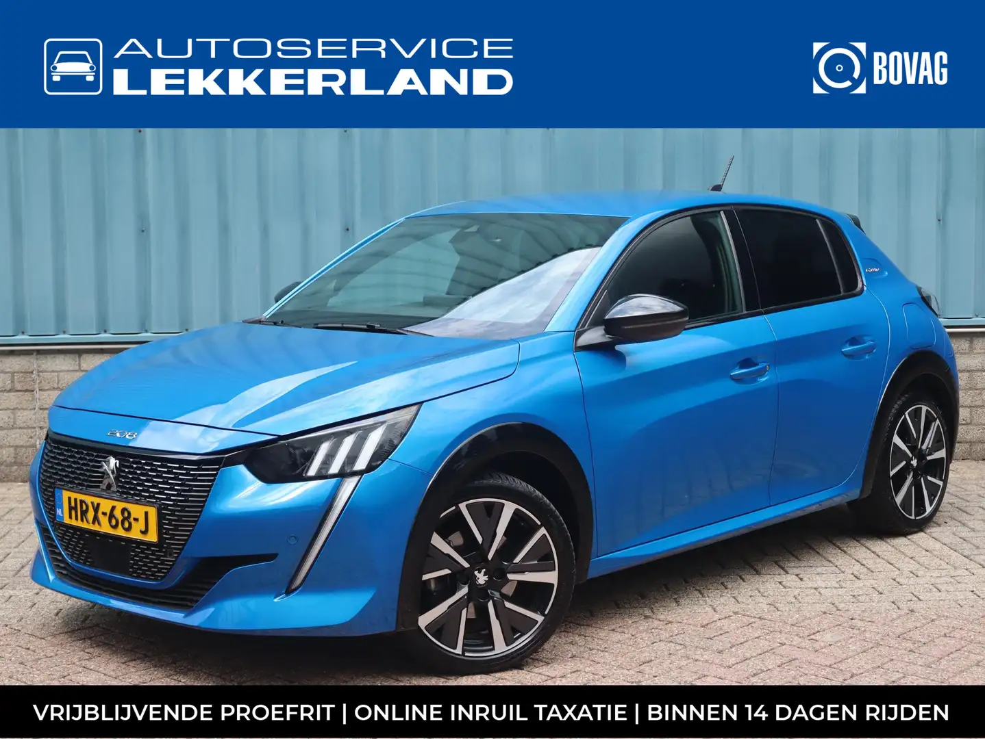 Peugeot 208 1.2 Turbo 100PK GT-Line | NAVI | CLIMA | CAMERA | Bleu - 1
