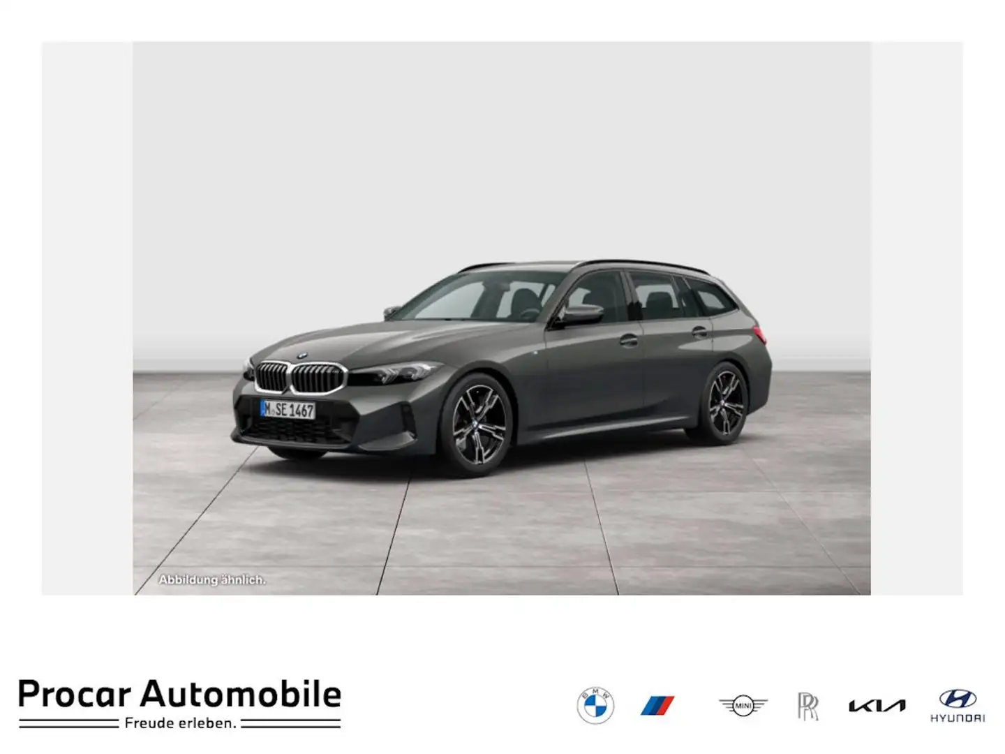 BMW 318 i M Sport LC Plus DAB Komfortzg. Tempomat Grau - 1