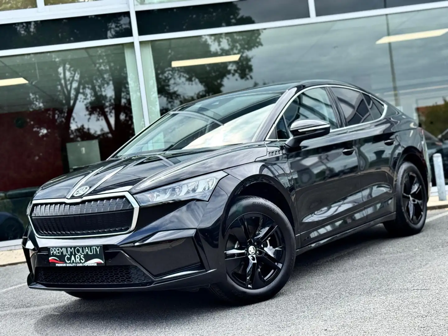 Skoda Enyaq Enyaq iV 60 / FULL BLACK / SFEERLICHT / CARTPLAY Negru - 1