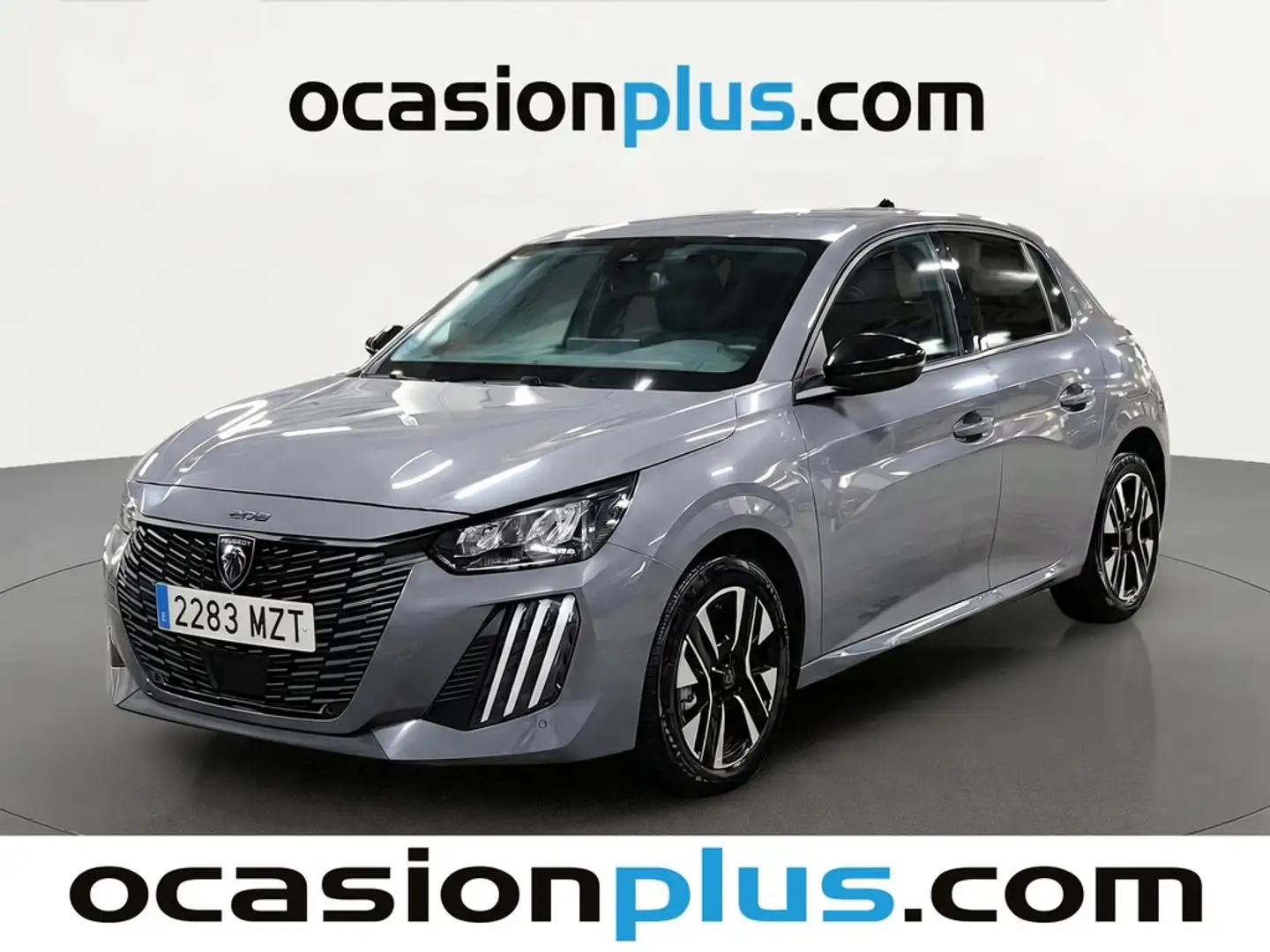 Peugeot 208 1.2 Puretech S&S Allure 100 Gris - 1