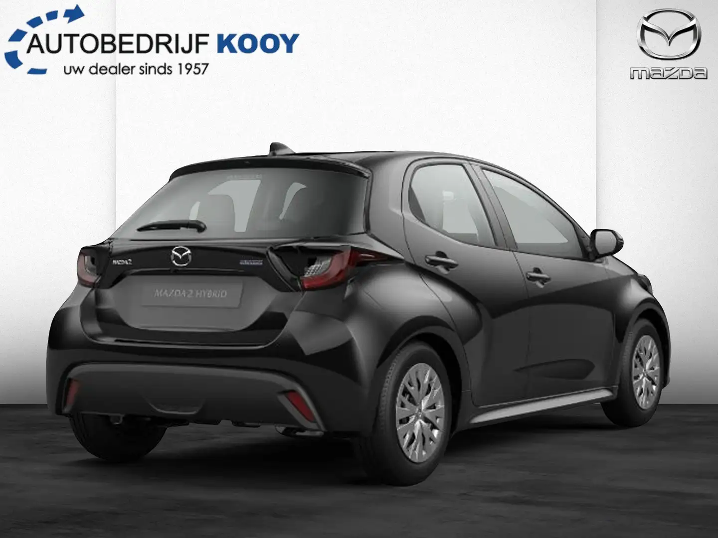 Mazda 2 Hybrid 1.5 116 CVT Prime-Line Fekete - 2
