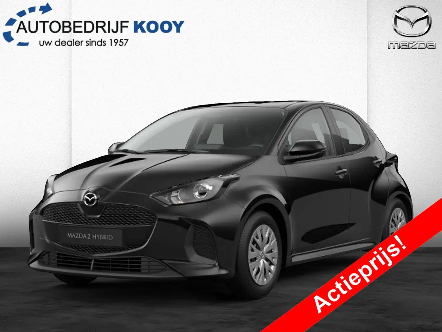 Mazda 2 Hybrid 1.5 116 CVT Prime-Line Fekete - 1