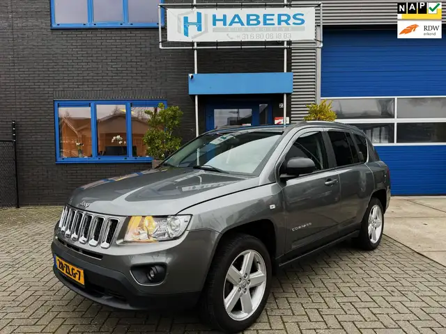 Jeep Compass 2.0 Limited 156PK|Origineel NL|Navigatie|Leder|Tre