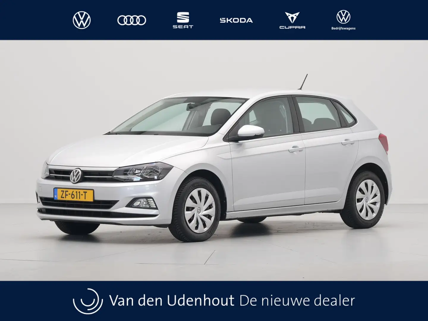 Volkswagen Polo 1.0 TSI 95pk Comfortline Business Navigatie Acc Ca Grijs - 1