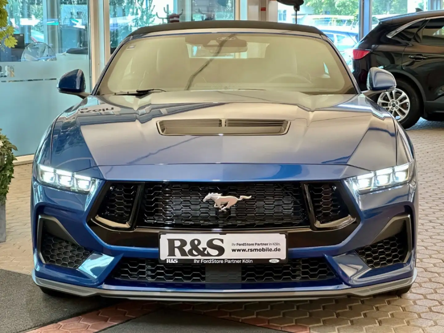 Ford Mustang GT Convertible Sportabgasanlage+B&O+LED+Klimaauto. Albastru - 2