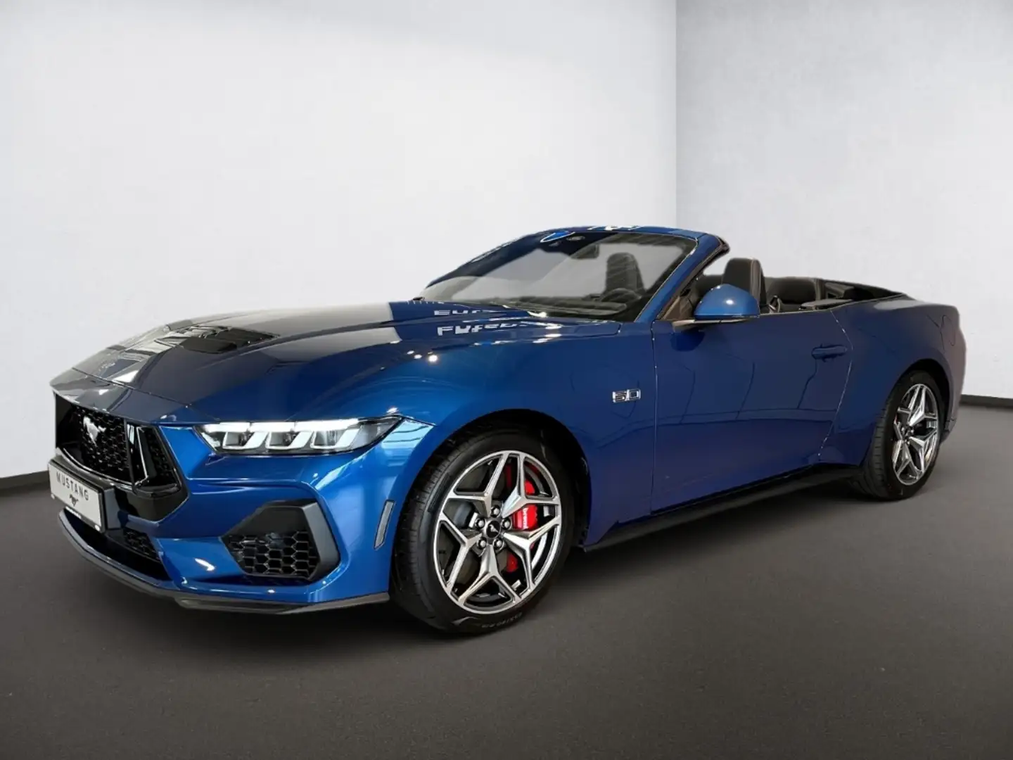 Ford Mustang GT Convertible Sportabgasanlage+B&O+LED+Klimaauto. Blauw - 2