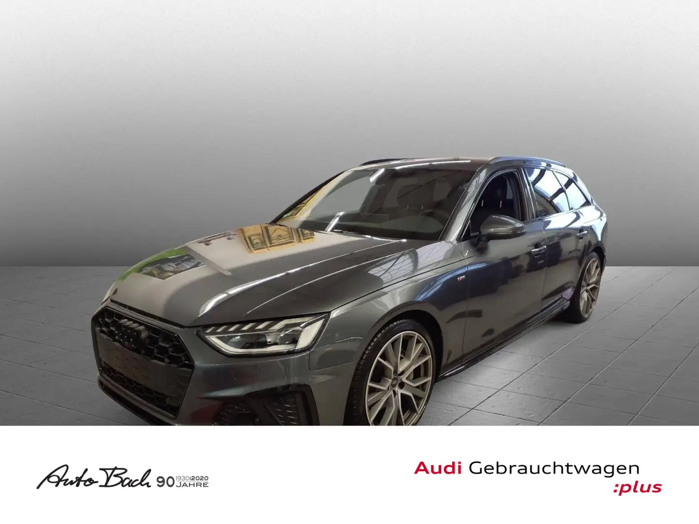 Audi A4 S line 40TDI Stronic Navi LED EPH AHK Grau - 1