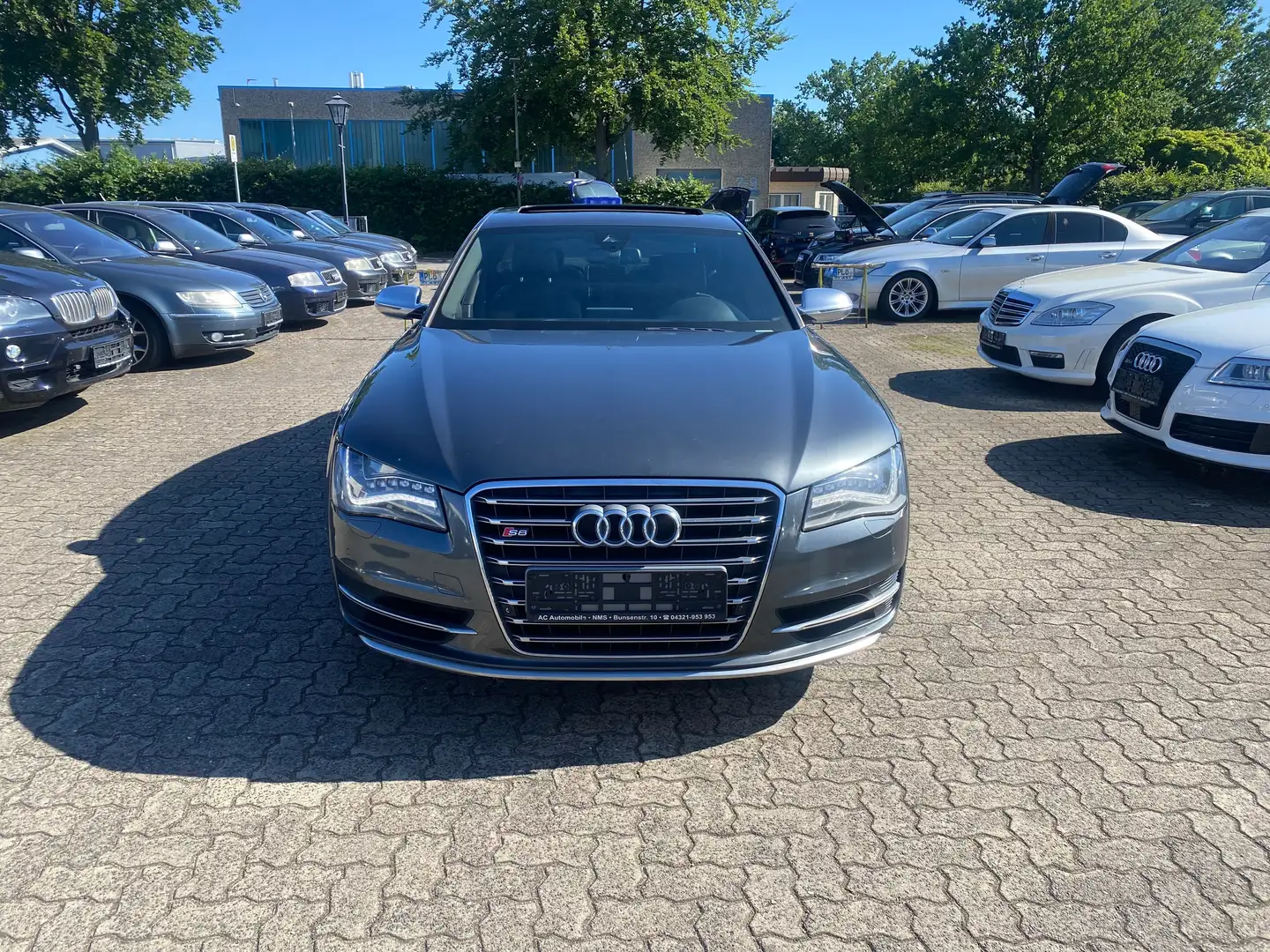 Audi S8 V8 BI TURBO 21 ZOLL ROTOR SCHIEBEDACH Grau - 2