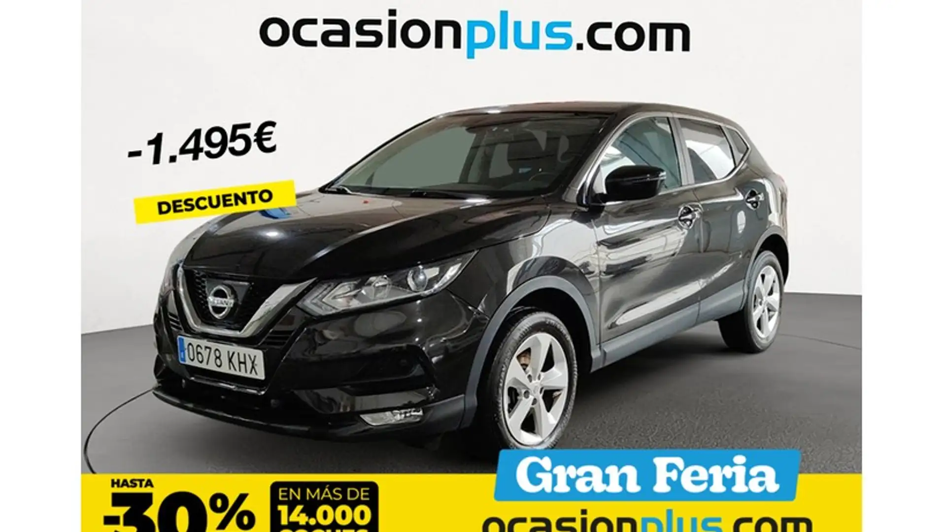 Nissan Qashqai 1.5dCi Acenta 4x2 Negro - 1
