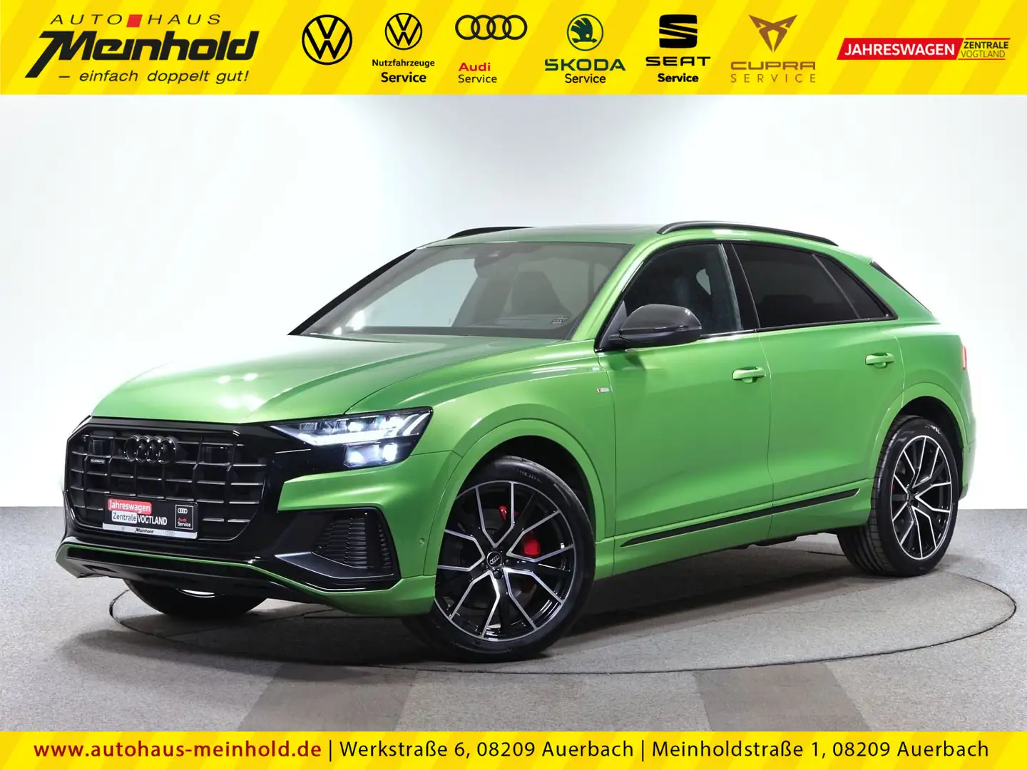 Audi Q8 50 TDI quattro Competition Plus, 22", Standh, Grün - 1