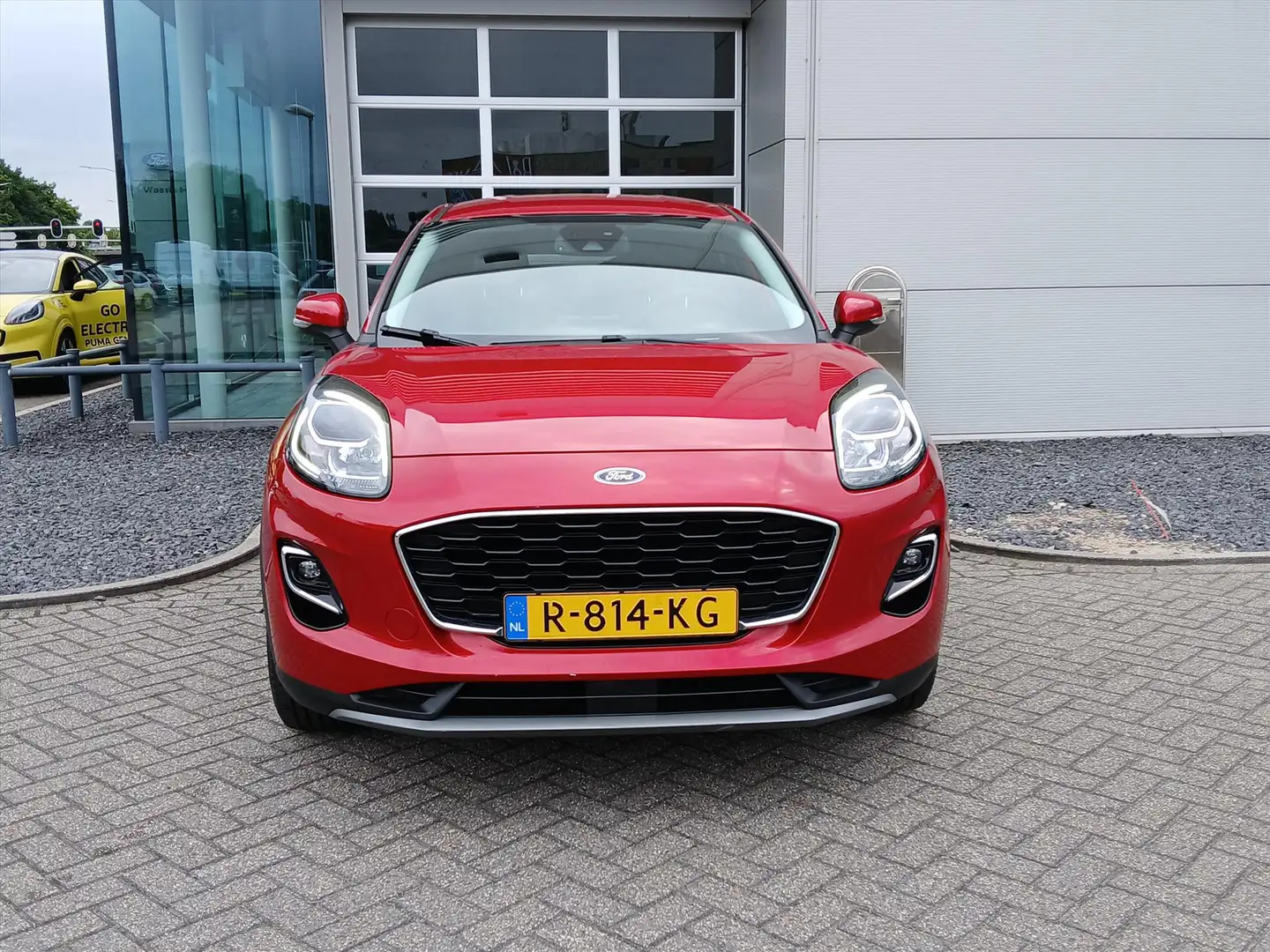 Ford Puma 1.0i Ecoboost Hybrid 125pk ST-Line X | Navigatie | Rood - 2