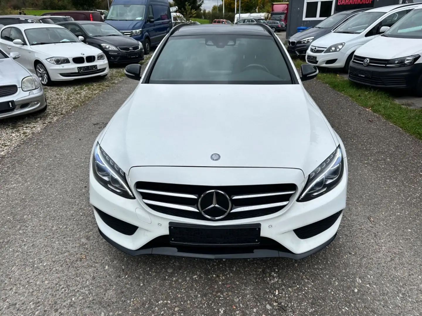 Mercedes-Benz C 250 T-Modell  4Matic AMG/PANORAMA/USW Білий - 2
