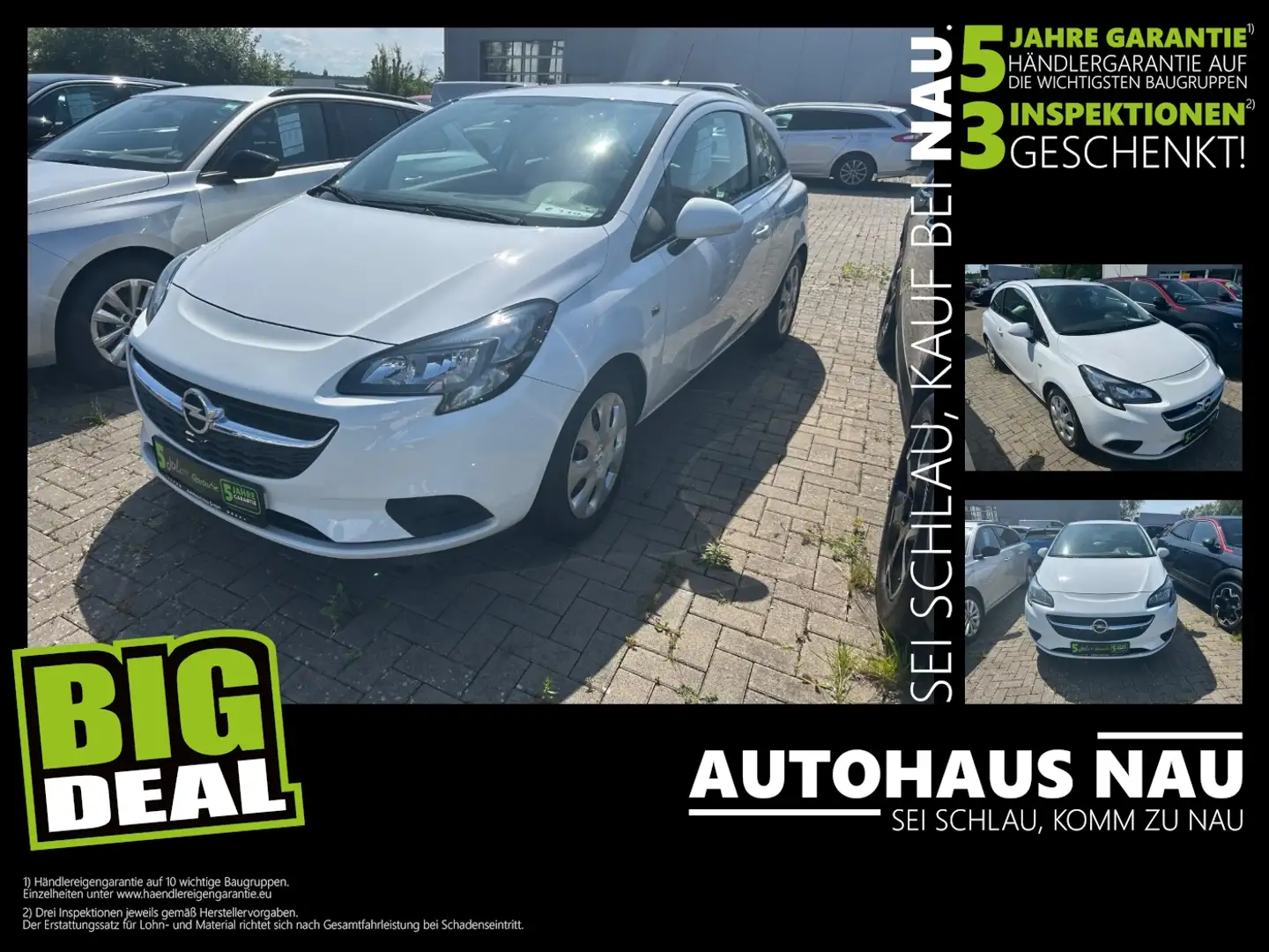 Opel Corsa E 1.4 Edition W-Paket PDC Fehér - 1