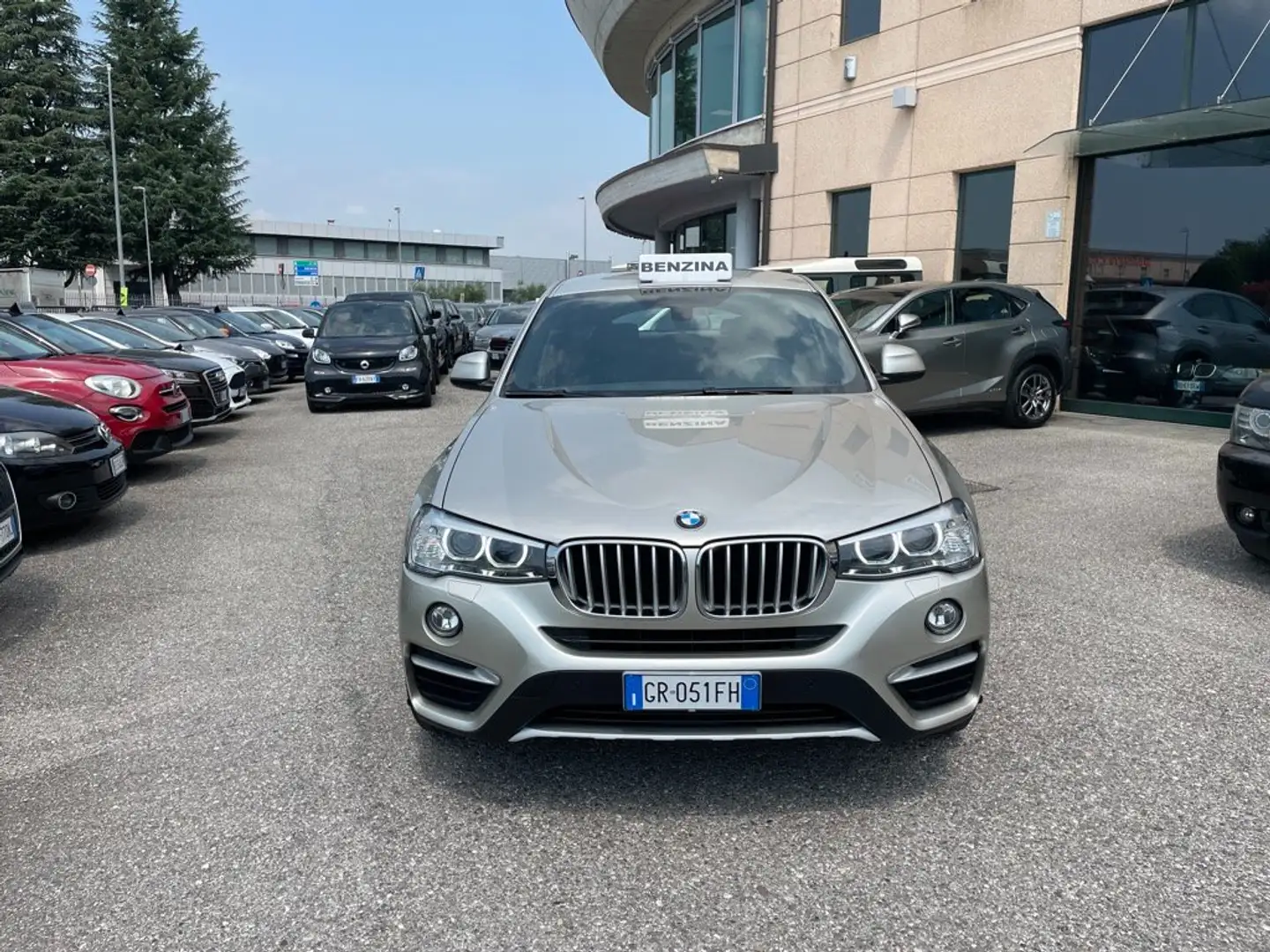 BMW X4 xdrive 28iA xLine BENZINA TAGLIANDI BMW HEAD UP Beige - 2