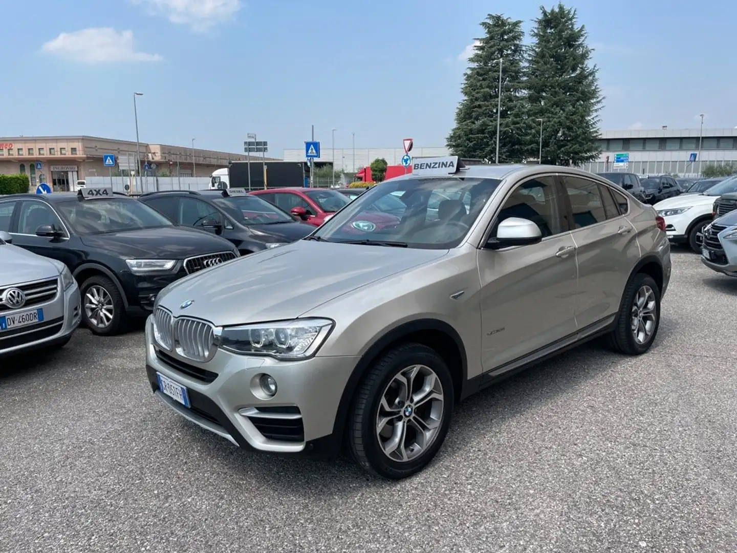 BMW X4 xdrive 28iA xLine BENZINA TAGLIANDI BMW HEAD UP Beige - 1