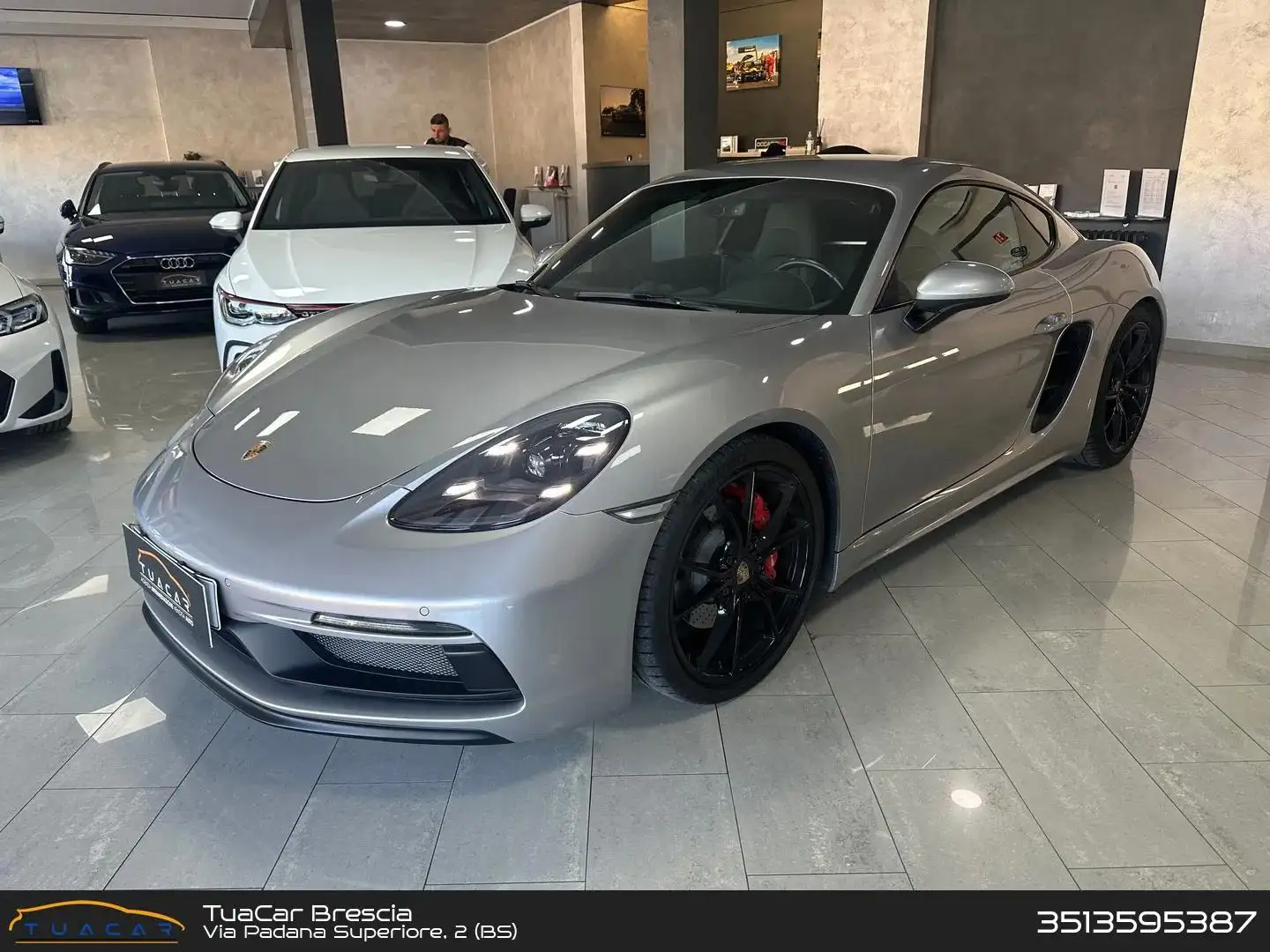 Porsche 718 Cayman 2.5 GTS Style Edition Argento - 1