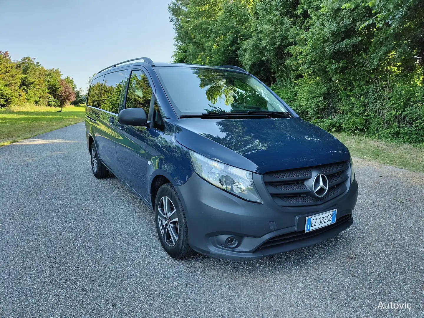 Mercedes-Benz Vito 111 CDI MIXTO LONG AUTOCARRO 5 P Prezzo+IVA Blau - 1