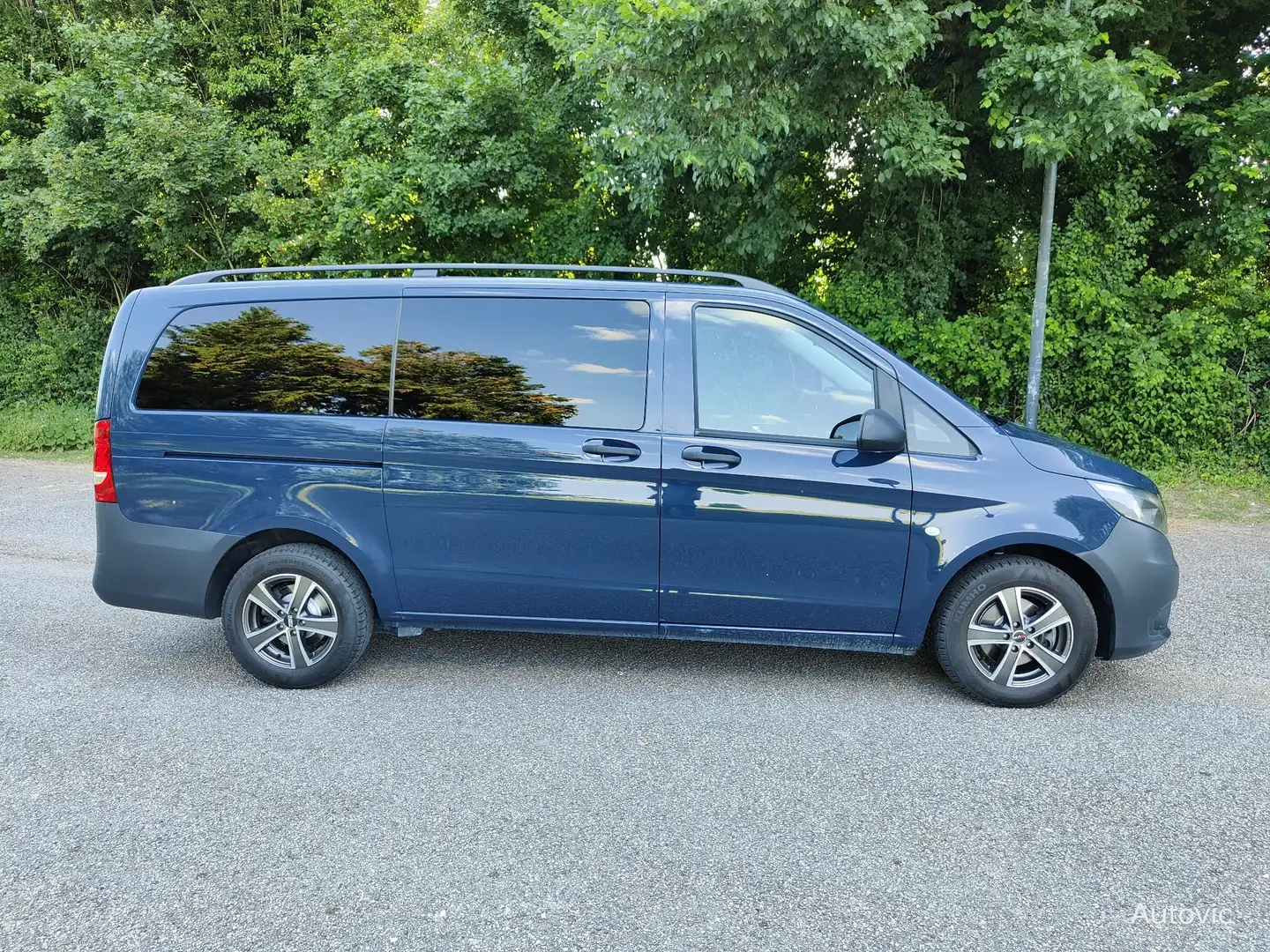 Mercedes-Benz Vito 111 CDI MIXTO LONG AUTOCARRO 5 P Prezzo+IVA Blau - 2
