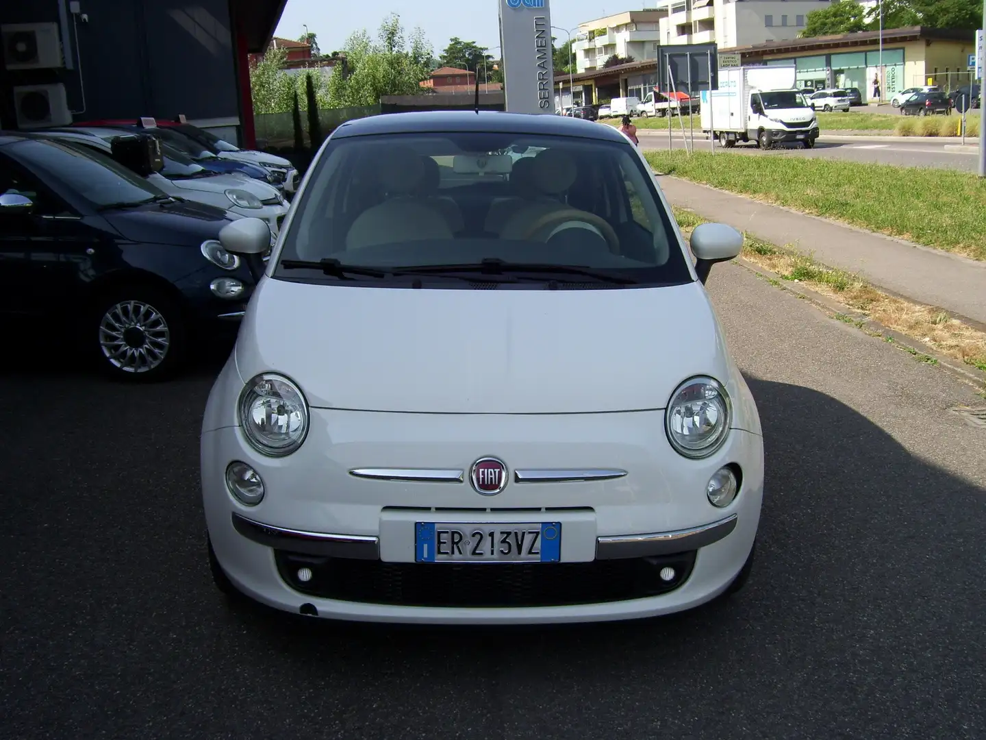 Fiat 500 1.2 Lounge Easypower Blanc - 2