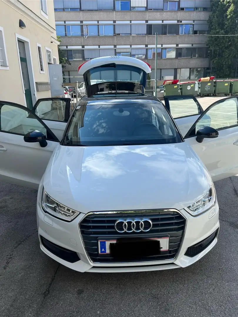 Audi A1 SB 1,4TDI admired S-tronic Weiß - 1