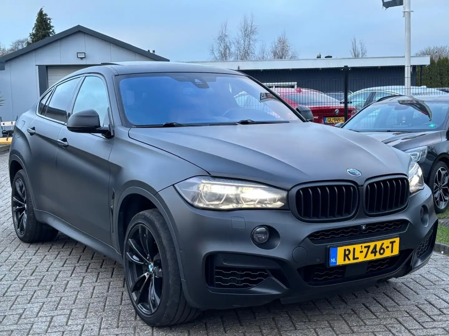 BMW X6 5.0i V8 X-Drive M-Pakket 2016 Trekhaak Vol Opties Zwart - 2