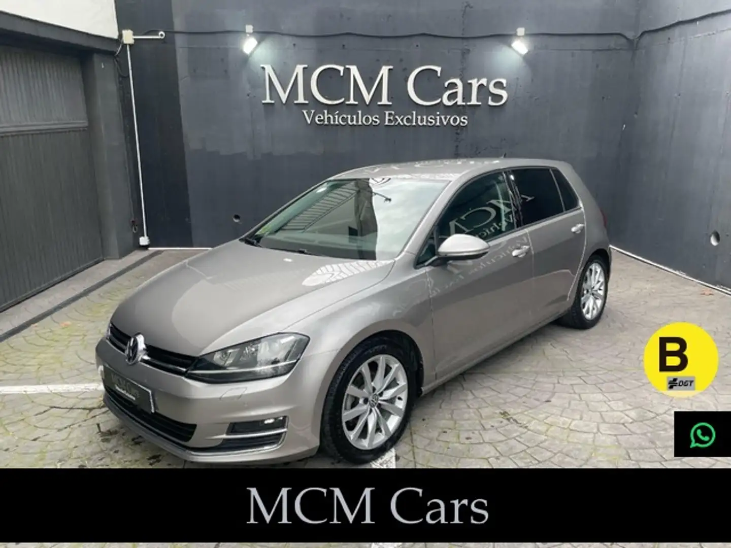 Volkswagen Golf 2.0TDI CR BMT Sport DSG 150 Plateado - 1