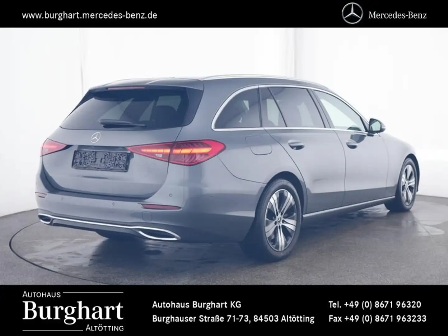 Mercedes-Benz C 220 C 220 d 4M T AVANTGARDE Exterieur/Navi Grijs - 2