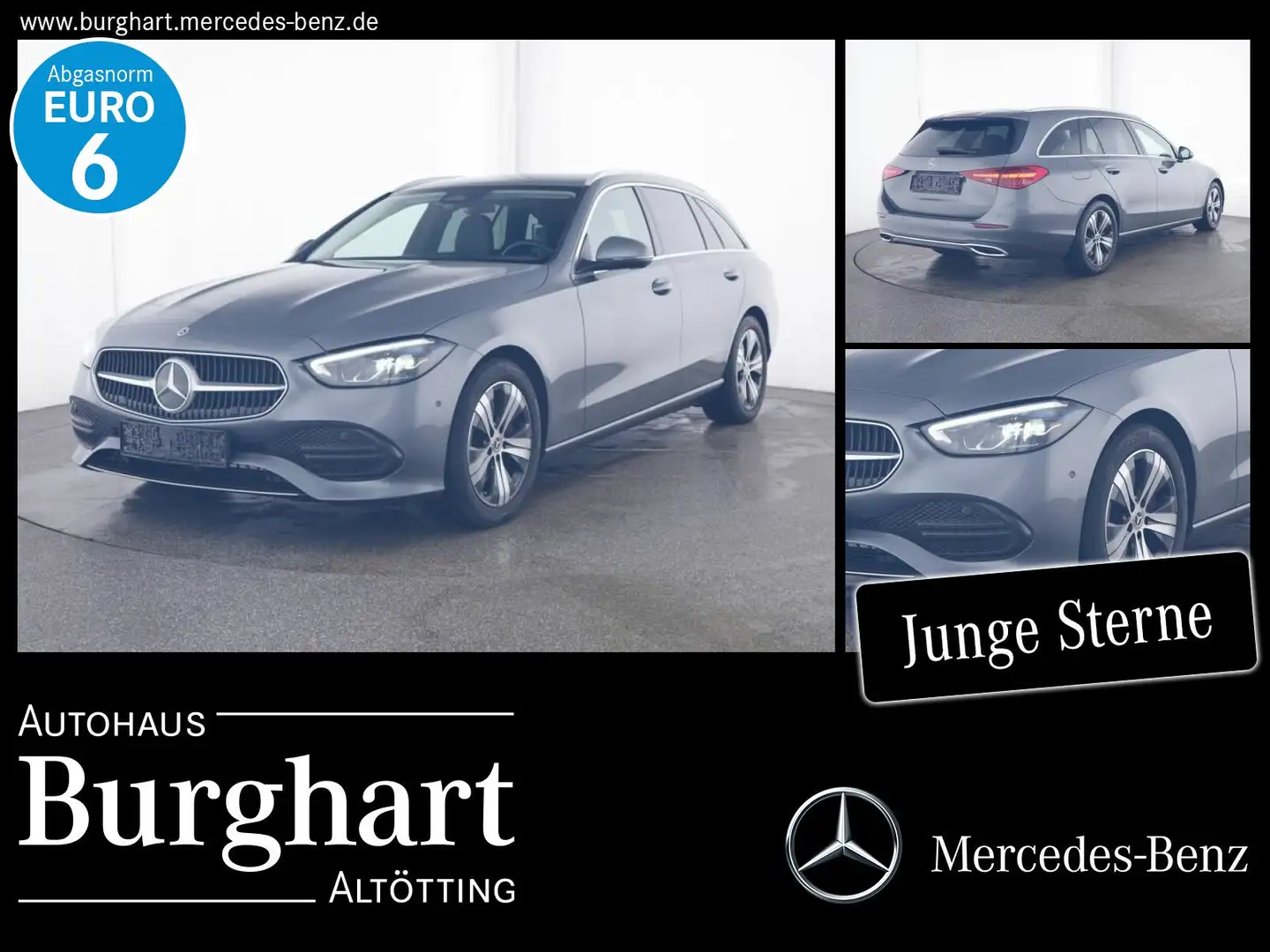 Mercedes-Benz C 220 C 220 d 4M T AVANTGARDE Exterieur/Navi Grijs - 1