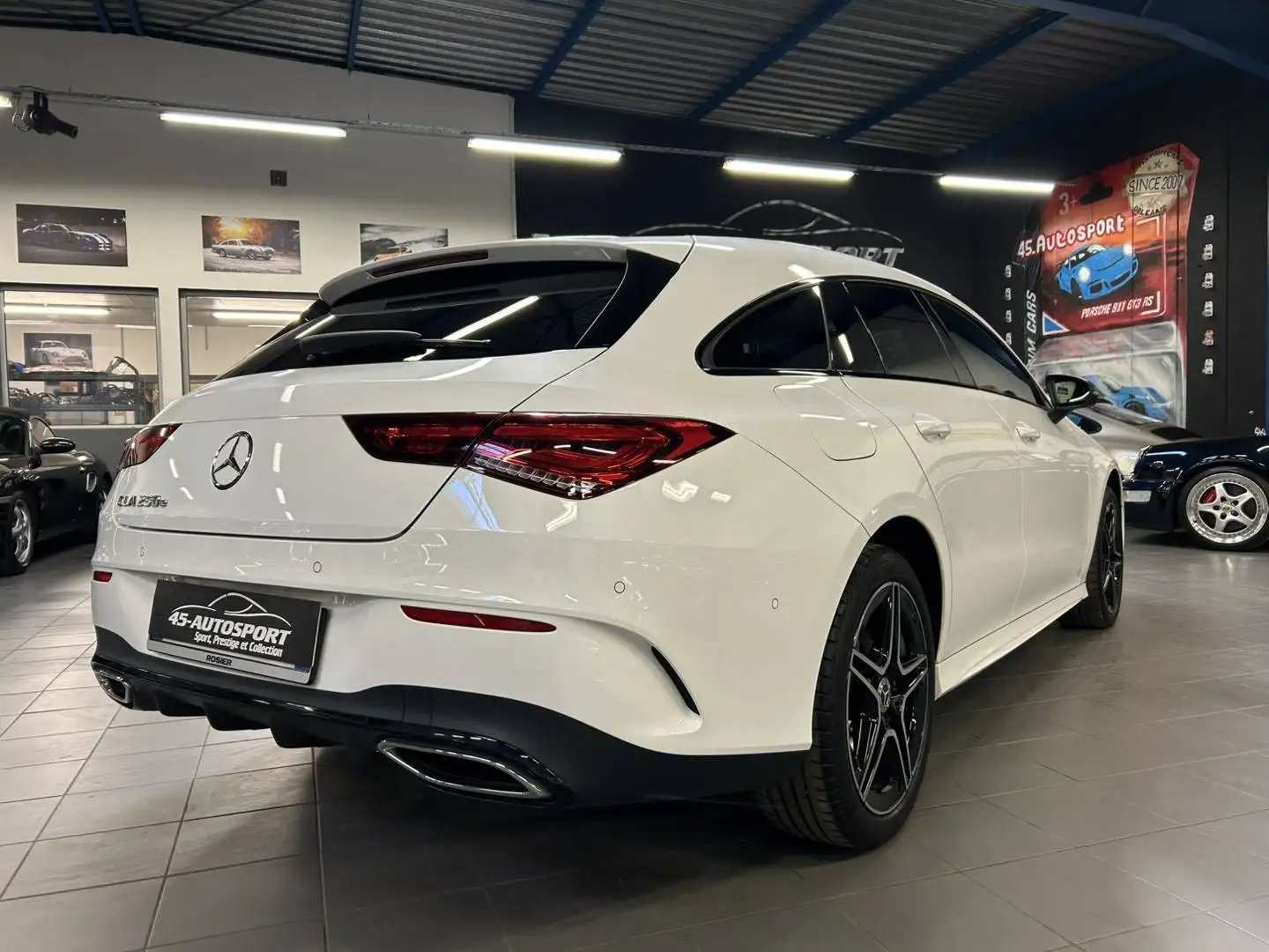 Mercedes-Benz CLA 250 250 E AMG LINE Blanc - 2