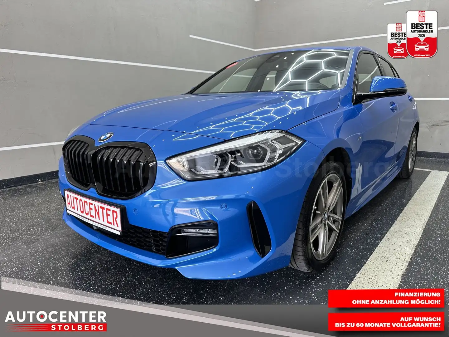 BMW 118 i M Sport "WENIG KM-M PACKET-NAVI-MULTI" Azul - 1
