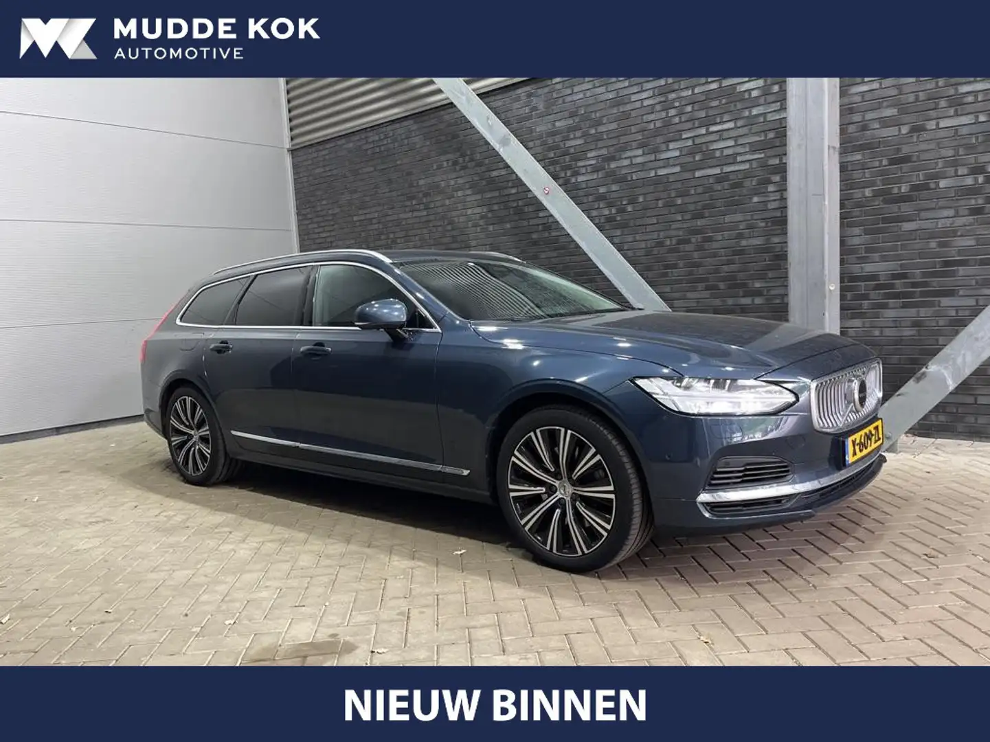 Volvo V90 T6 AWD Inscription Expression | Long Range | ACC | Blauw - 1