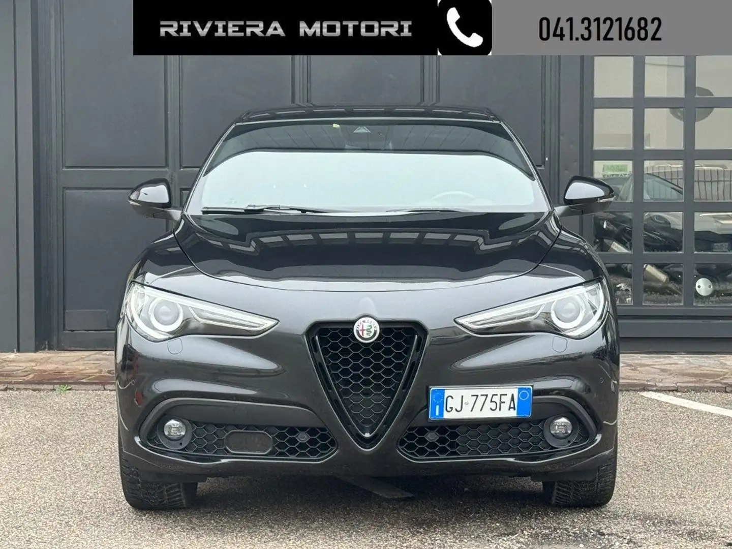 Alfa Romeo Stelvio 2.2 Turbodiesel 190 CV AT8 Q4 Executive Nero - 2