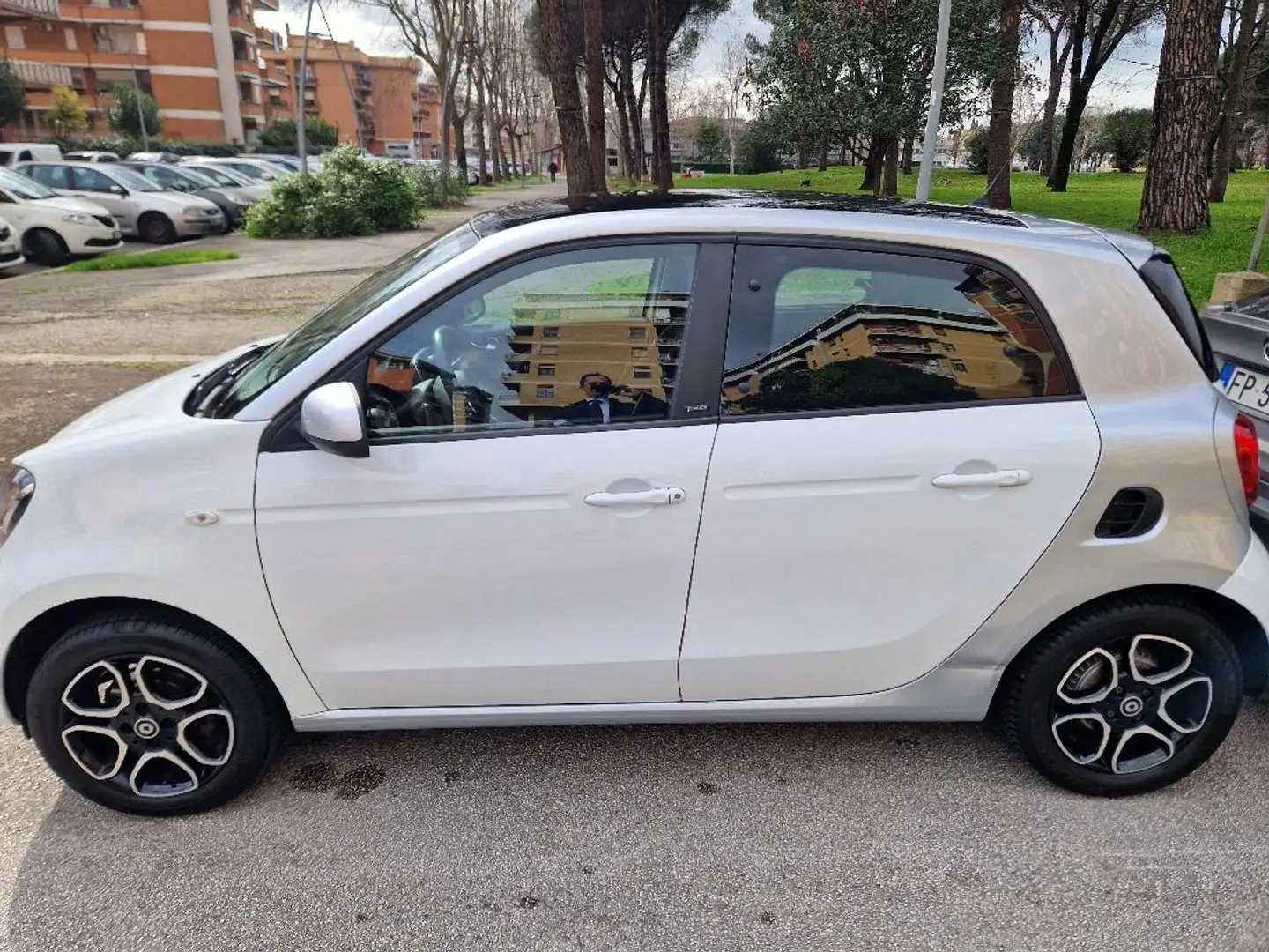 smart forFour Forfour 2018 Passion 90cv twinamic Bianco - 2