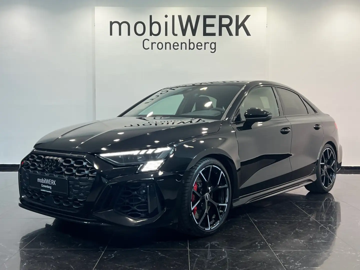 Audi RS3 Lim. RS-Abgas PANO 280 km h B&O Leder HUD Fekete - 1