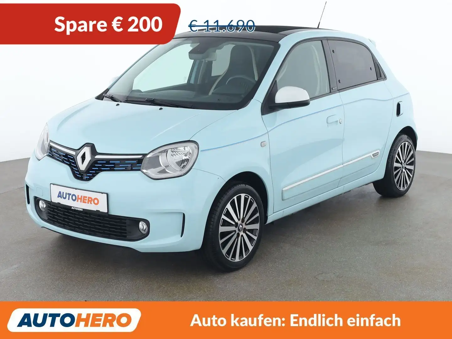 Renault Twingo electric drive 60 kW Intens Electric Blau - 1