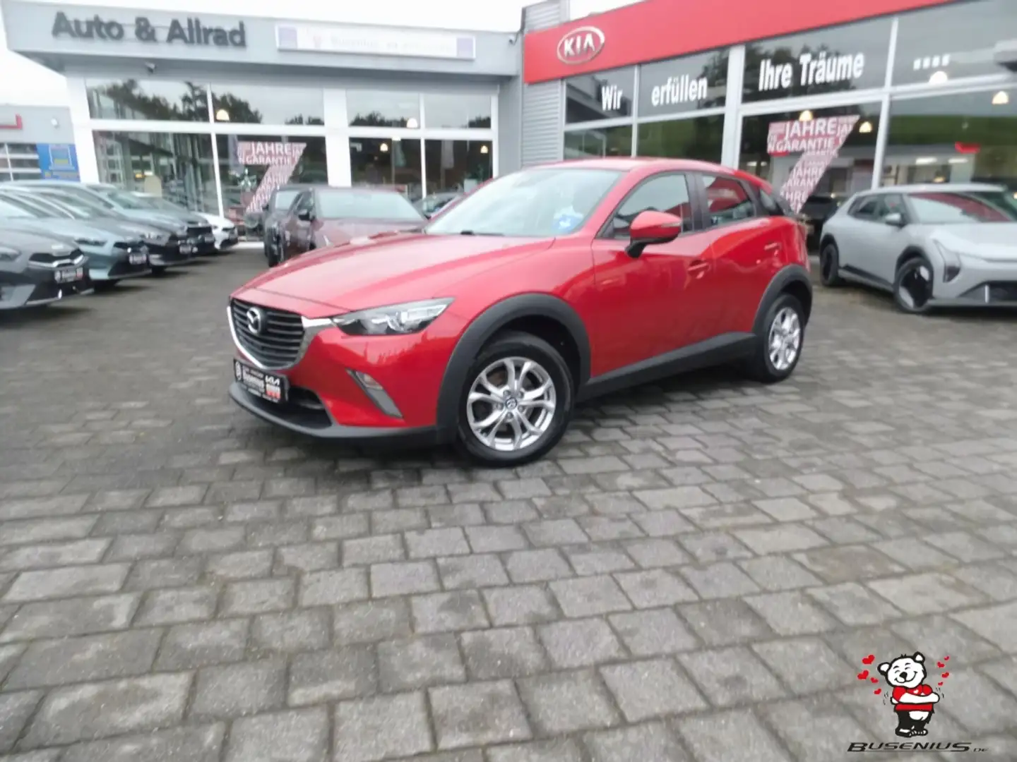 Mazda CX-3 2.0 SKYACTIV-G 120 Center-Line+Navi+Freisprech Rot - 2