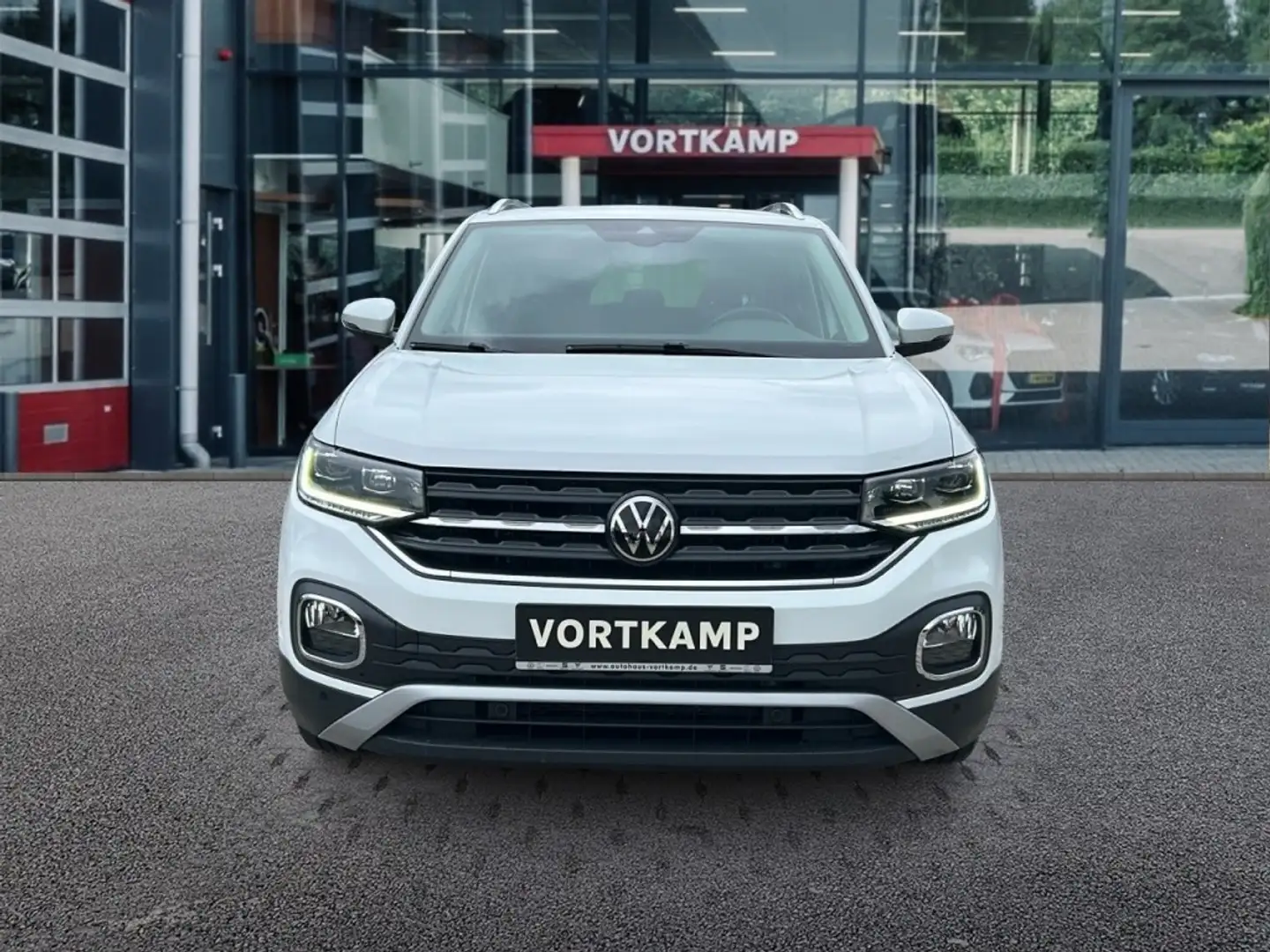 Volkswagen T-Cross 1.0 TSI STYLE NAVI/PDC/CARPLAY/STOELVERW Wit - 2