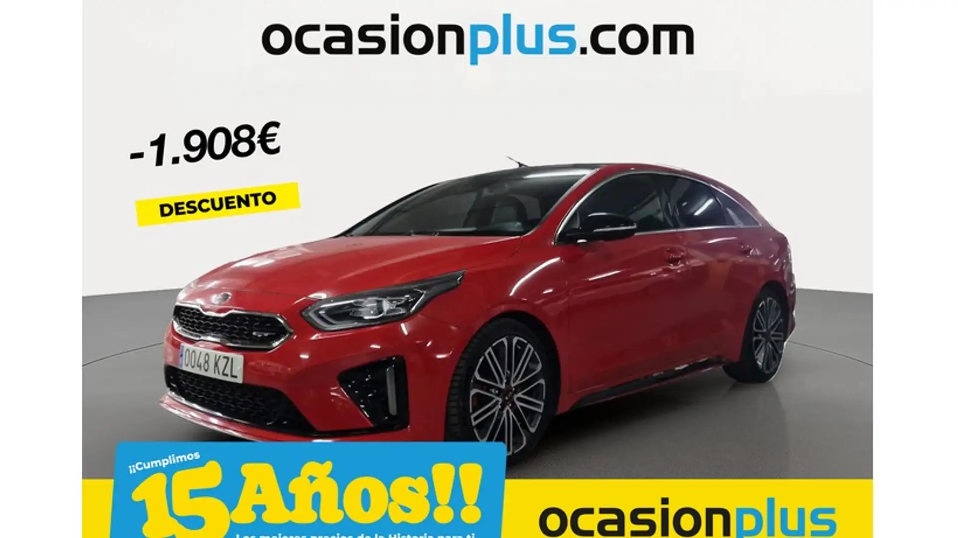 Kia ProCeed / pro_cee'd 1.6 T-GDI GT DCT Rouge - 1